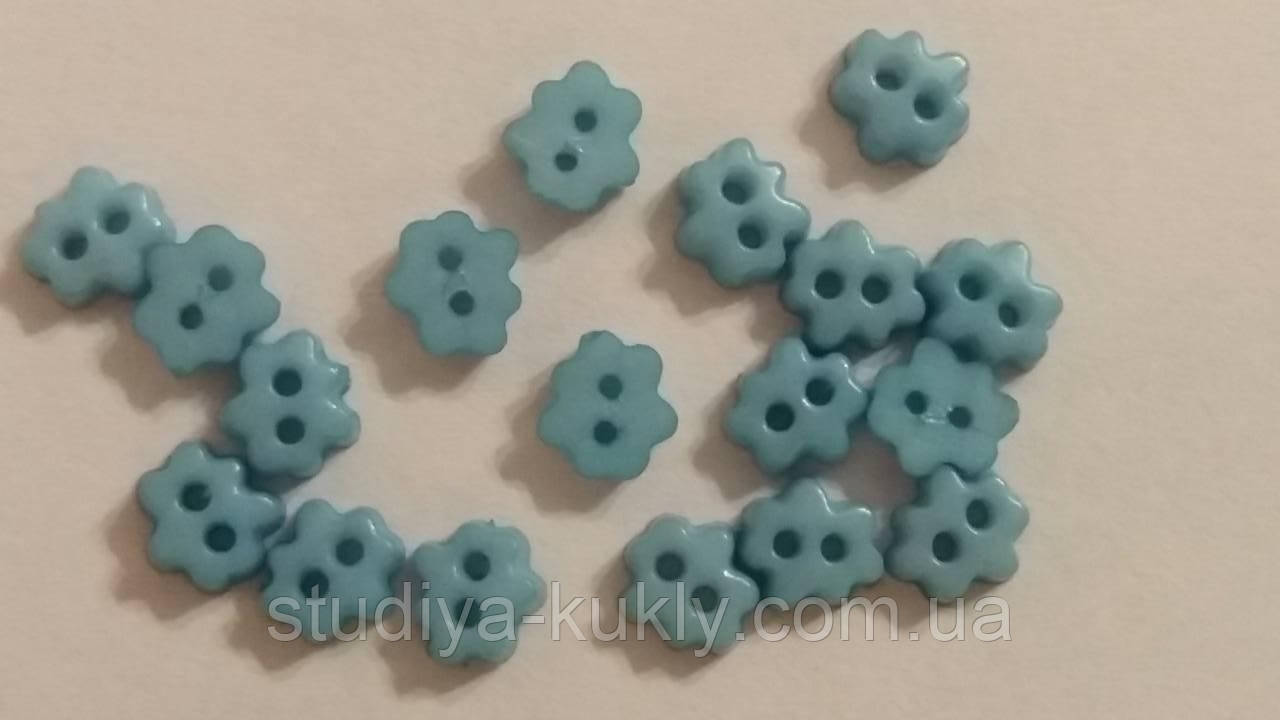 Гудзики для ляльок мікро, розмір 3*4 мм, №11МО, фото 1