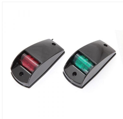 БІЧНІ НАВІГАЦІЙНІ ВОГНІ LED C91001LED ЧОРНІ, фото 1