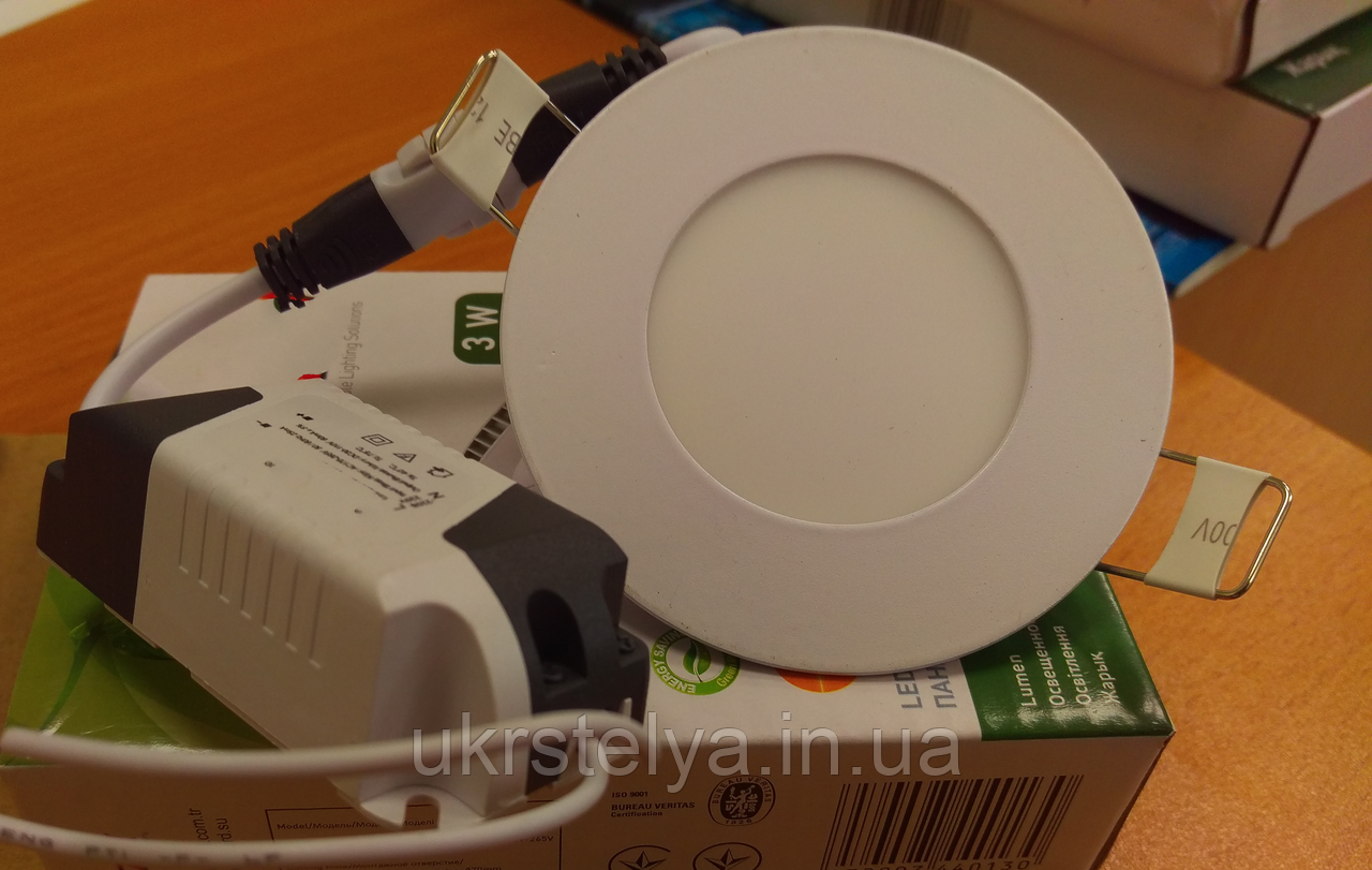 Вбудований світильник LED 6 Вт