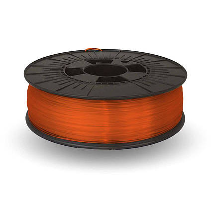 CoPET (PETg) пластик для 3D друку.  1.75 мм.  0.75 кг.  3dplast Помаранчевий