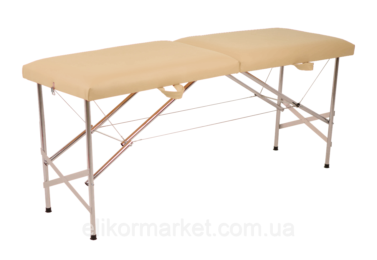 Кушетка масажна переносна "Автомат Еко-Шкіра" 185*60*75см "Економ"