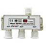 Дільник ТВ сигналу з проходом живлення Eurosky (3 Way Splitter PowerPass), фото 3