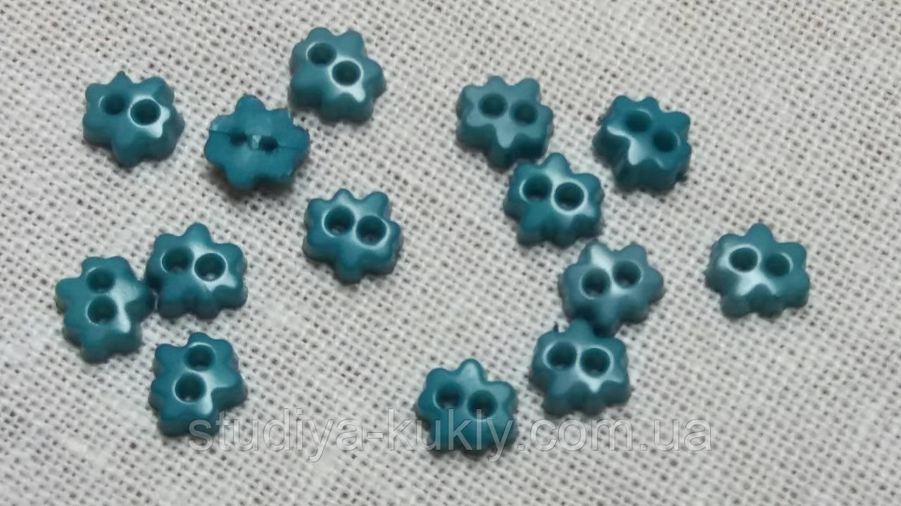 Гудзики для ляльок мікро, розмір 3*4 мм, №13МО, фото 1