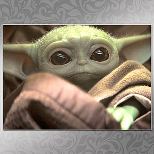 Плакат серіал Зоряні Війни: Мандалорець А3 | Star Wars: The Mandalorian 016