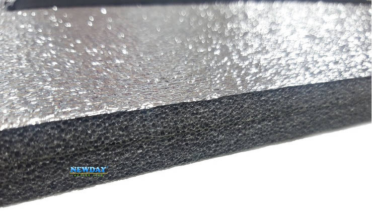 Велика, товста, фольгована каремат - сидушка туристична 400×300×20мм з фольгованою основою, фото 3