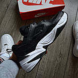 Чоловічі кросівки Nike M2K Tekno Black/White 40-45рр. Живе фото. топ, фото 2