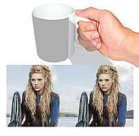 Чашка біла Вікінги Лагерта / Vikings