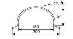 Кінок круглий К-01