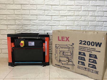 ✔️ Рейсмусовий верстат по дереву Lex LXTP330 / 2200Вт, фото 2