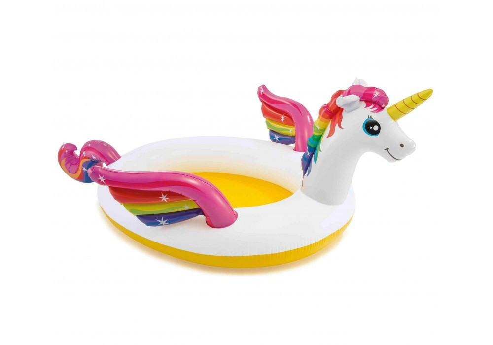 Дитячий басейн із фонтаном "Чарівний єдиноріг" Intex 57441