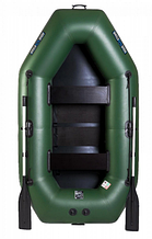 Надувна лодка Aqua-Storm ss 280 r пвх гребна двомісна з жорсткими сидіннями та насосом 6л вантажопідйомність 360 кг