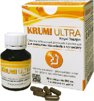 Круми Ультра, 30 капсул Аmma - для выведения гельминтов из организма