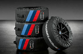 Комплект чохлів для коліс BMW M Performance Wheel Bag, оригінал (36132461758)