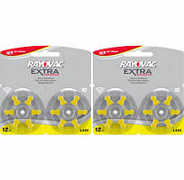 Батарейки для слухових апаратів Rayovac EXTRA 10 (24 шт.)