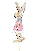 Кролик на шпажке (розовый)