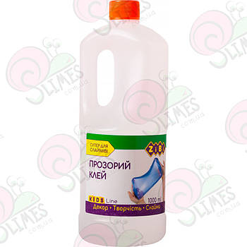 Клей Zibi для слайма прозорий 1 л