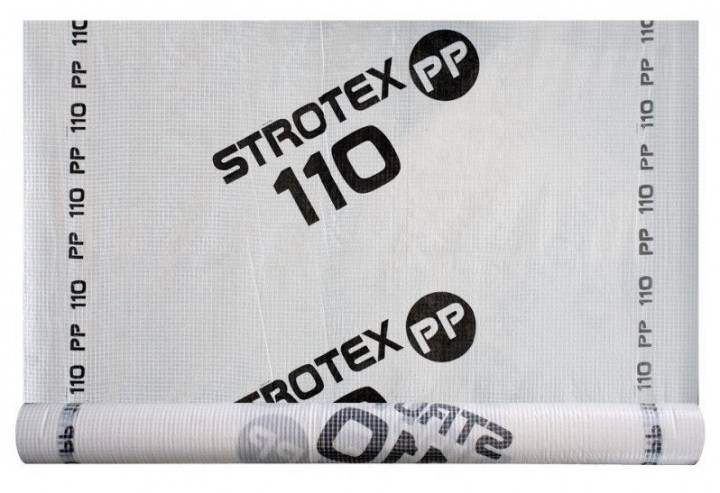 Strotex PP 110 Гідроізоляційна покрівельна гідроізоляційна плівка Стротекс 110
