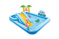 Детский Игровой центр Джунгли Intex 57161 мини-аквапарк надувной бассейн для детей
