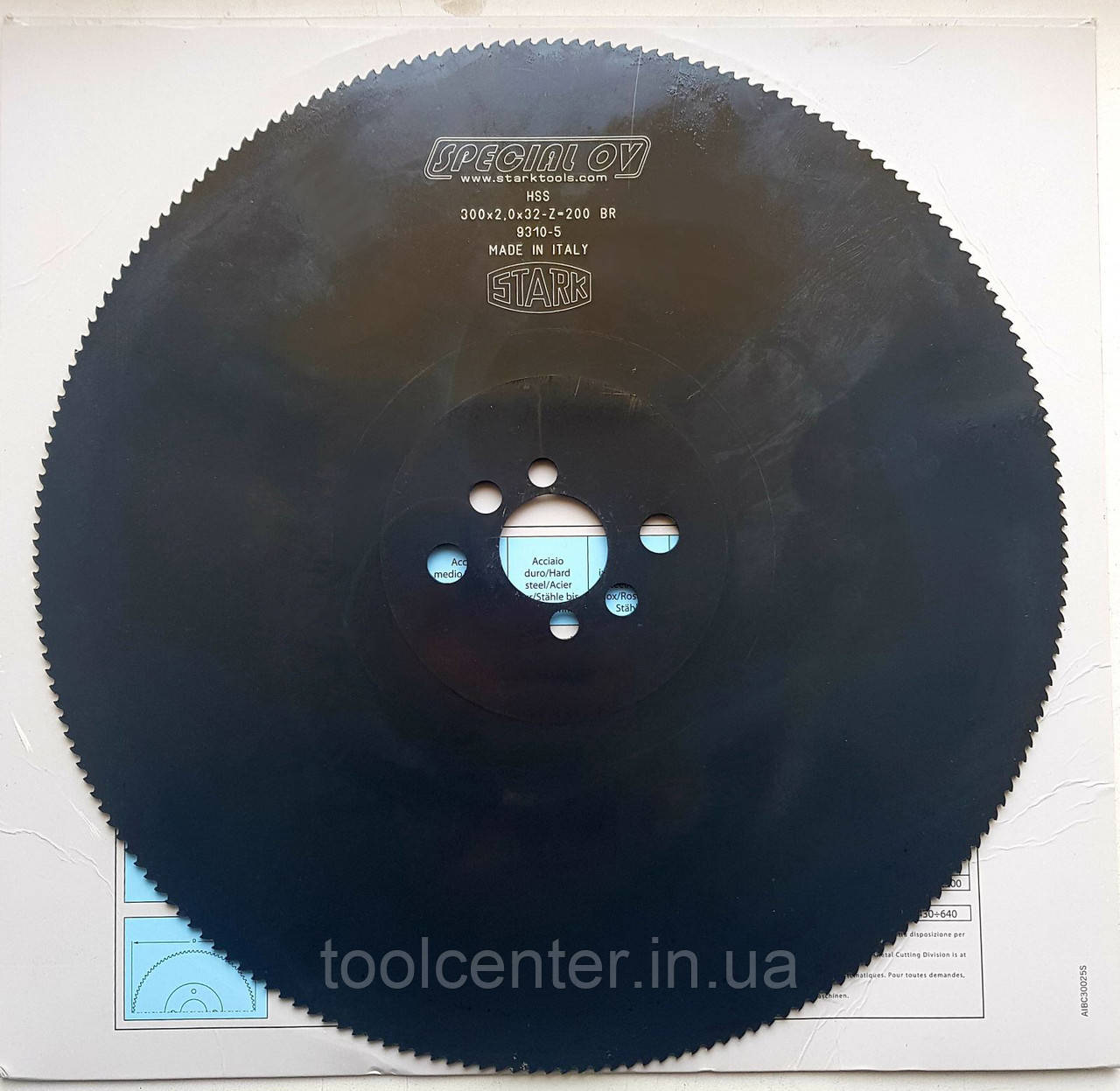 Пила дискова по металу HSS 315х2х32 Z200 BW