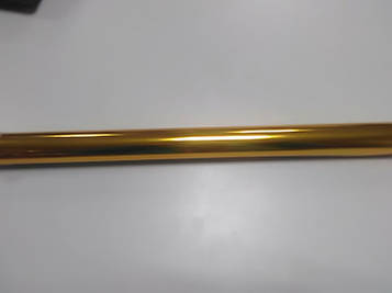 Фольга золото для упаковки подарунків 1 метр метализированная пленка