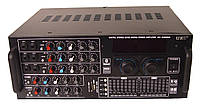 Усилитель звука с функцией караоке и радио UKC KA2009 1052 Черный