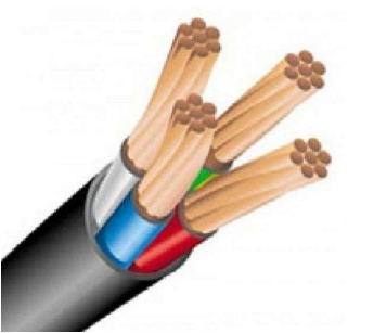 Кабель силовий ВВГнг 4х120 мідний ГОСТ ЗЗЦМ