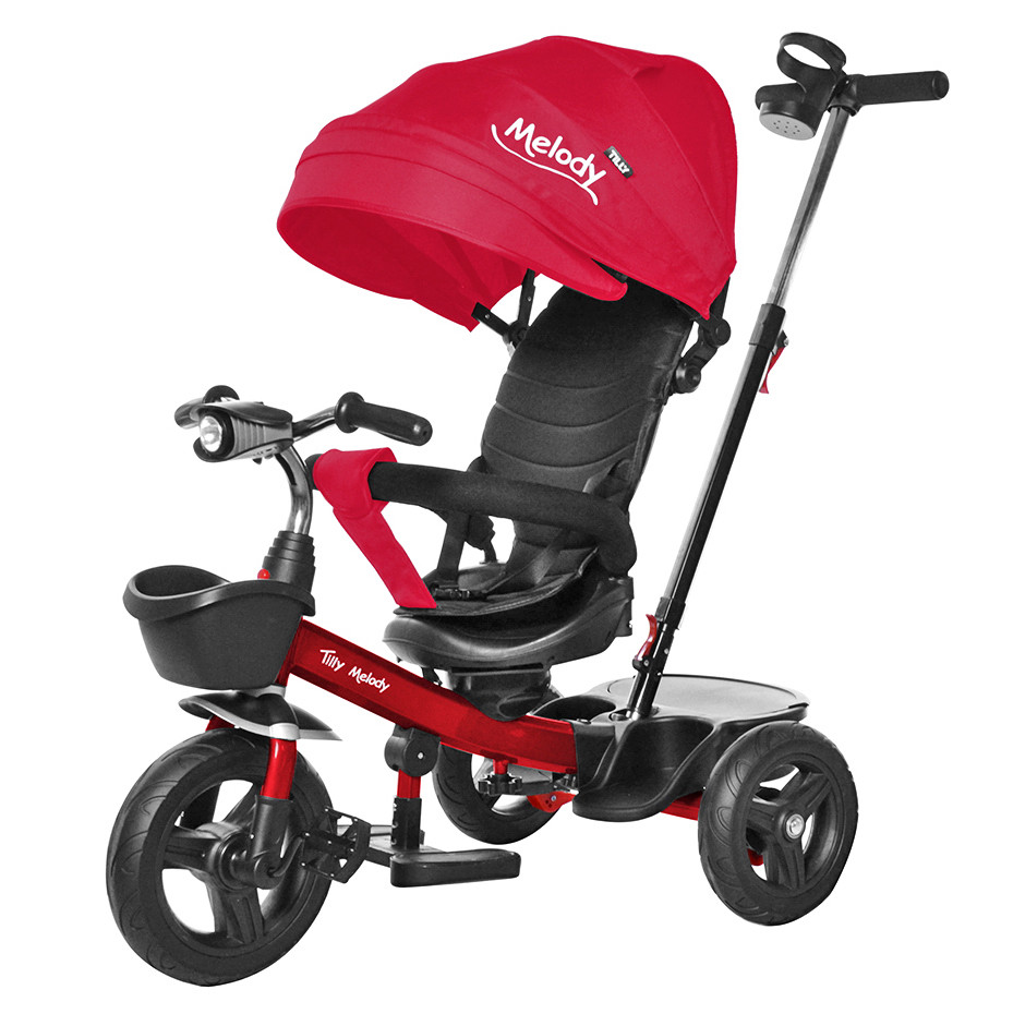 Дитячий триколісний велосипед Melody, «Tilly» (T-385), колір Red (червоний)