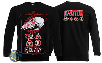 Футболка довгий рукав LED ZEPPELIN UK Tour 1971, фото 2