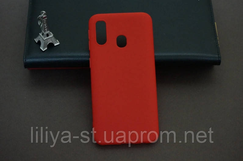 Чохол для Samsung Galaxy A40 (червоний)