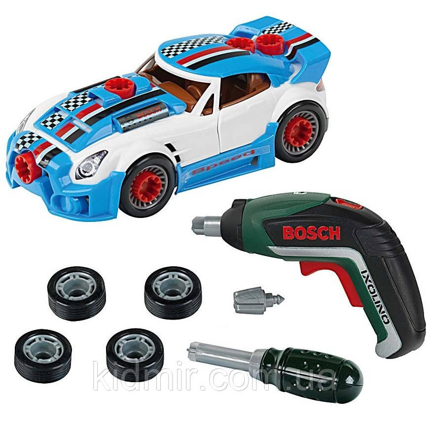 Дитячий набір інструментів Тюнінг-ательє із шуруповертом BOSCH Klein 8630, фото 1