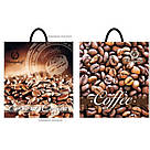 Поліетиленовий пакет із петльовою ручкою 380*340 мм Кава 10 шт., фото 3