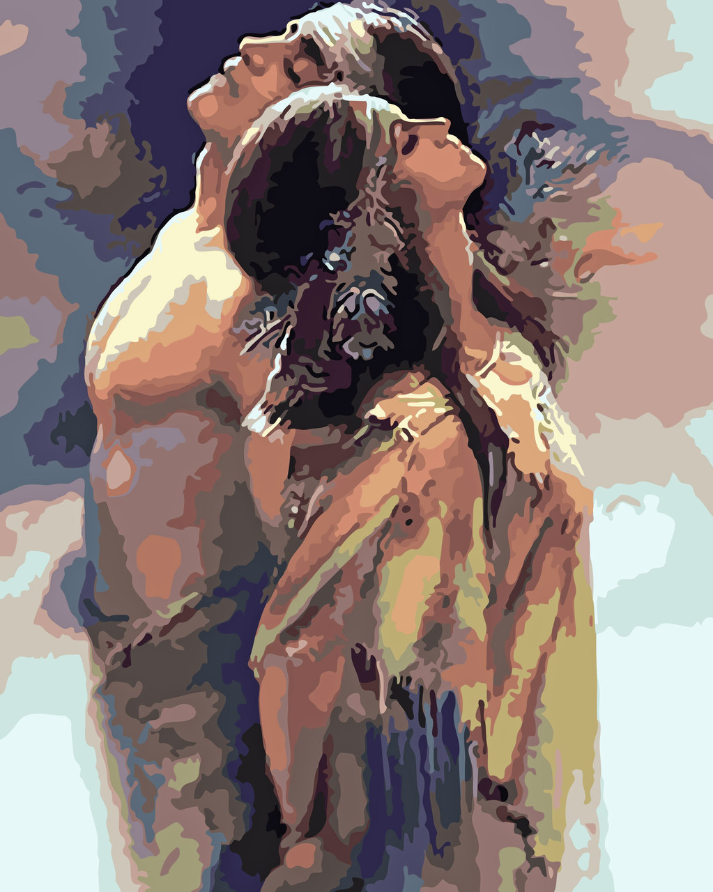 Художній творчий набір, картина за номерами Надійне плече, 40x50 см, «Art Story» (AS0048)