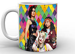 Кухоль GeekLand Хижі птахи Харлі всі героїні промо до фільму Birds of Prey BOP.03.17