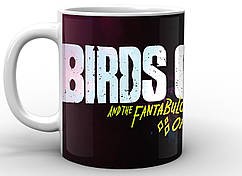 Кружка GeekLand Хижі птахи логотип у темних тонах Birds of Prey BOP.03.18