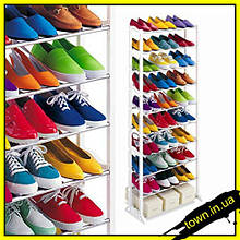 Полиця для взуття на 20 пар, органайзер, стелаж Amazing Shoe Rack