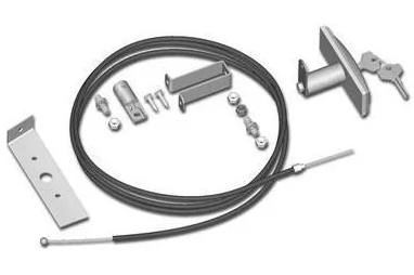 Roger RL-655 - зовнішня розблокування стельового приводу з ручкою