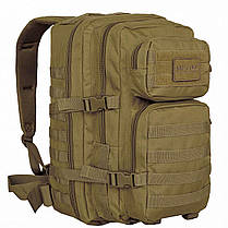 Рюкзак тактичний Mil-Tec assault pack койот великий 36л, фото 2