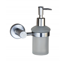 Скляний дозатор для рідкого мила підвісний