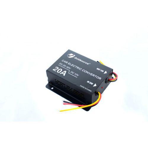 Перетворювач авто інвертор UKC DC/24v DC-12v 20A GS-D20A S