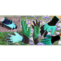 Рукавичка з кігтями для саду Garden Genie Gloves S, фото 5