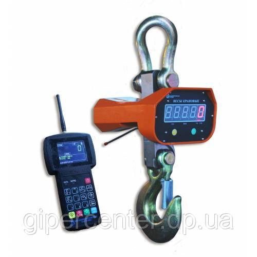 Кранові ваги ВК-ІК/РК з пультом (10 тонн) з радіоканалом, фото 1