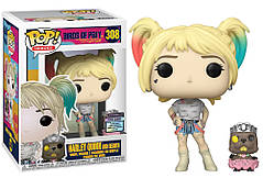 Фігурка Ексклюзив Funko Pop Фанк Поп Birds of Prey Хижі птахи Harley with Beaver Харлі з бобром BOP HQ 308