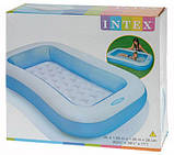 Дитячий прямокутний басейн надувний Intex 57403 (SH001292), фото 3
