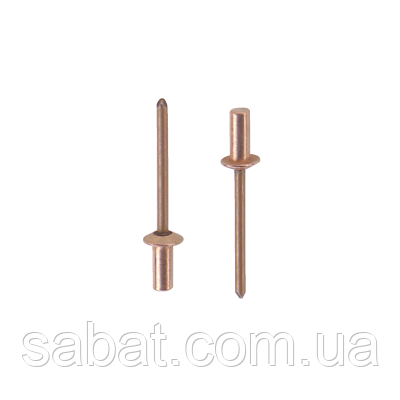 Универсальность применения медной вытяжной заклепки