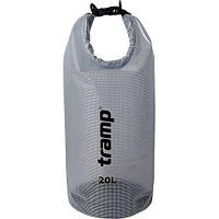 Гермомішок прозорий 20л Tramp TRA-198 (SH007166)
