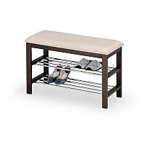Стелаж для взуття ST3 венге/крем (81х31х49) Halmar