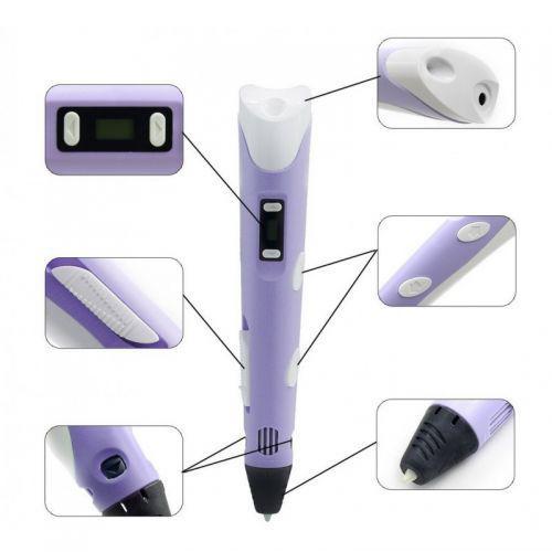 3D ручка Smart 3D Pen 2 Purple S - фото 2 - id-p1122761277