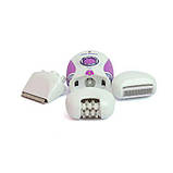 Епілятор 3 в 1 Nikai 7698 з бритвеною насадкою Pink (SH007159), фото 2