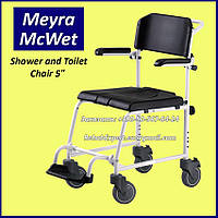 Спеціальне Крісло для Туалету та Душу - Meyra McWet Shower and Toilet Chair 5"