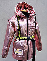 Демісезонна куртка-жилетка для дівчинки., фото 3